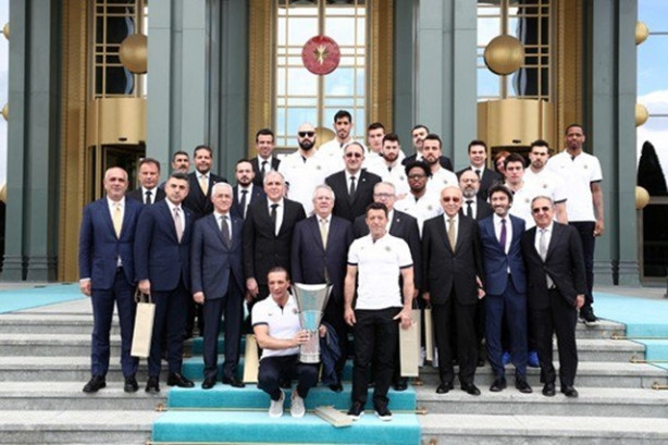 Foto - Fenerbahçe, Cumhurbaşkanı'nı ziyaret etti