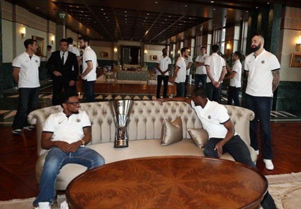 Foto - Fenerbahçe, Cumhurbaşkanı'nı ziyaret etti