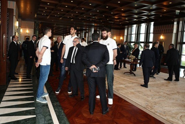 Foto - Fenerbahçe, Cumhurbaşkanı'nı ziyaret etti