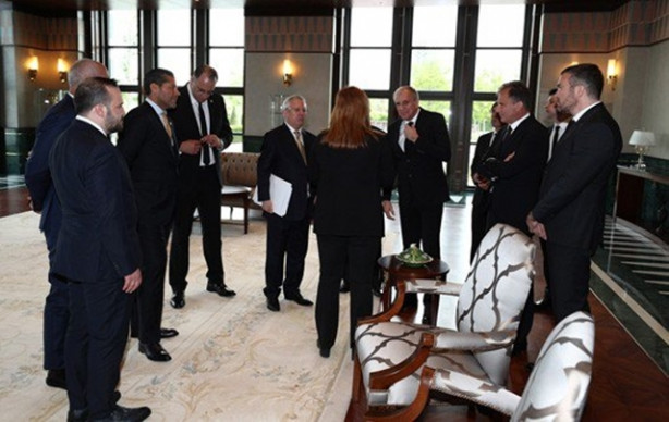 Foto - Fenerbahçe, Cumhurbaşkanı'nı ziyaret etti