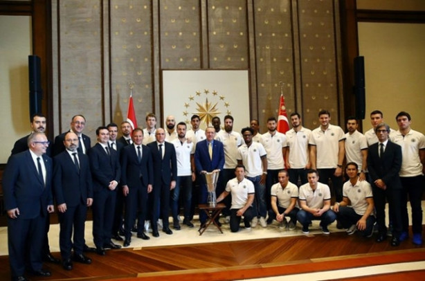 Foto - Fenerbahçe, Cumhurbaşkanı'nı ziyaret etti