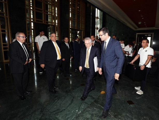 Foto - Fenerbahçe, Cumhurbaşkanı'nı ziyaret etti