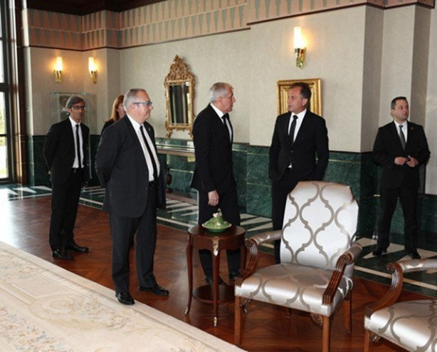 Foto - Fenerbahçe, Cumhurbaşkanı'nı ziyaret etti