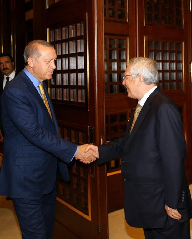 Foto - Fenerbahçe, Cumhurbaşkanı'nı ziyaret etti