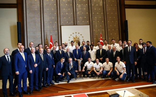 Foto - Fenerbahçe, Cumhurbaşkanı'nı ziyaret etti