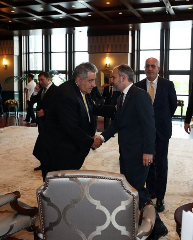 Foto - Fenerbahçe, Cumhurbaşkanı'nı ziyaret etti