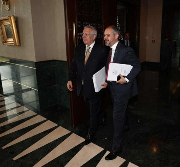 Foto - Fenerbahçe, Cumhurbaşkanı'nı ziyaret etti