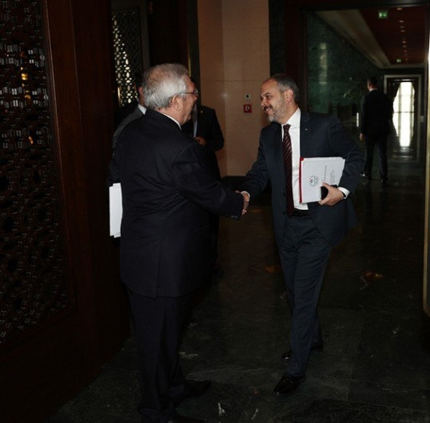 Foto - Fenerbahçe, Cumhurbaşkanı'nı ziyaret etti