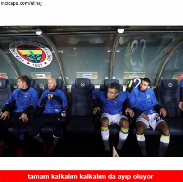 Foto - Fenerbahçe - Feyenoord maçı capsleri