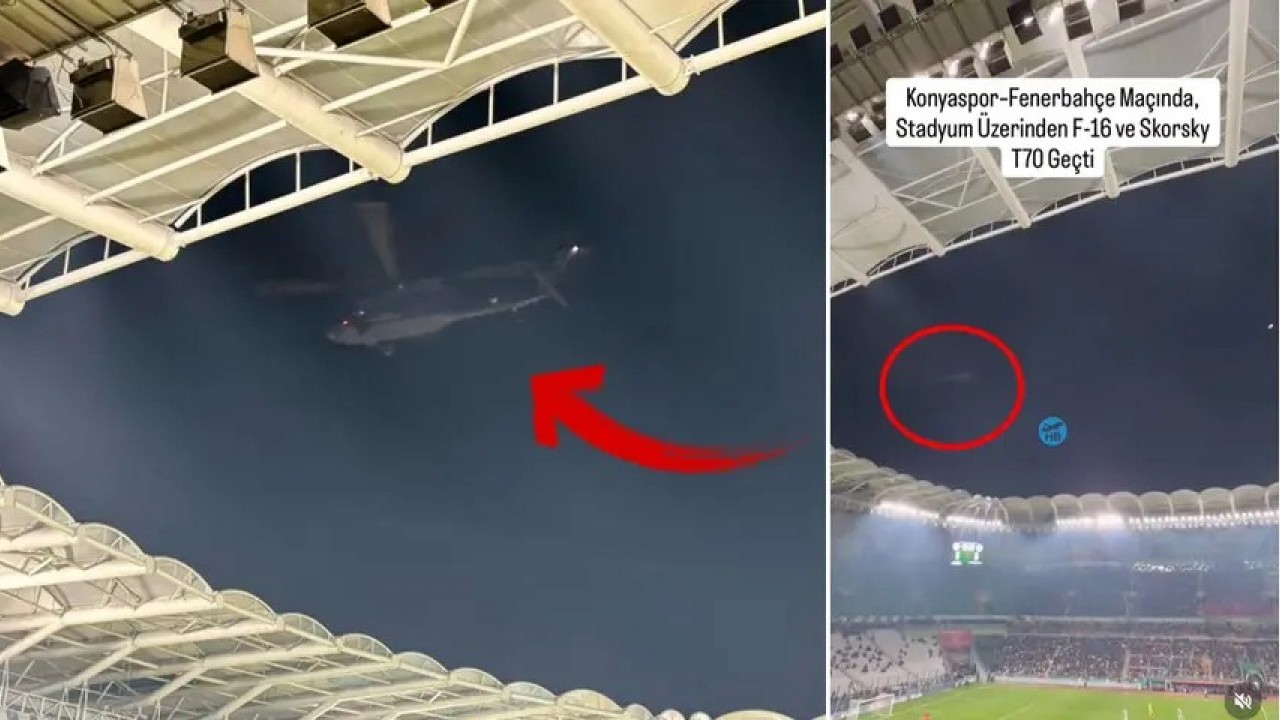 Fenerbahçe maçında F-16 ve Sikorsky havalandırılmıştı: Tümgeneral görevden alındı