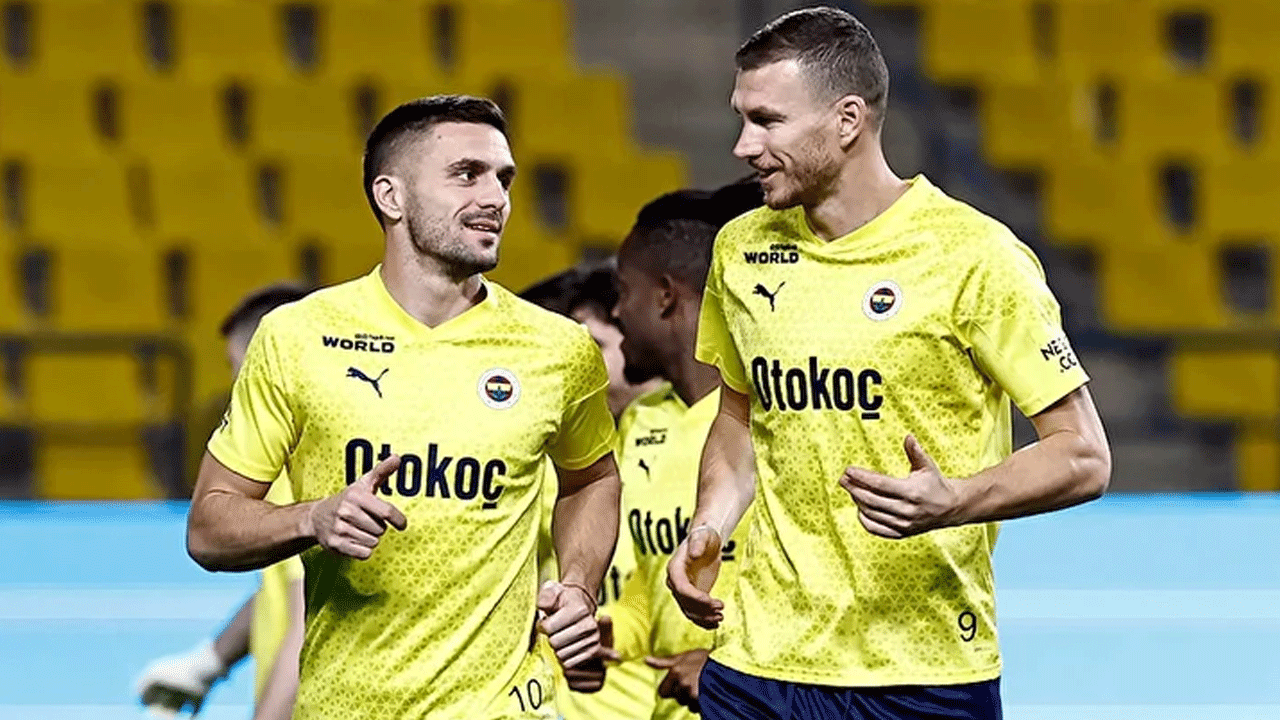 Foto - Fenerbahçe’de Edin Dzeko ve Dusan Tadic veda etti! Tüp ve tava detayı olay oldu