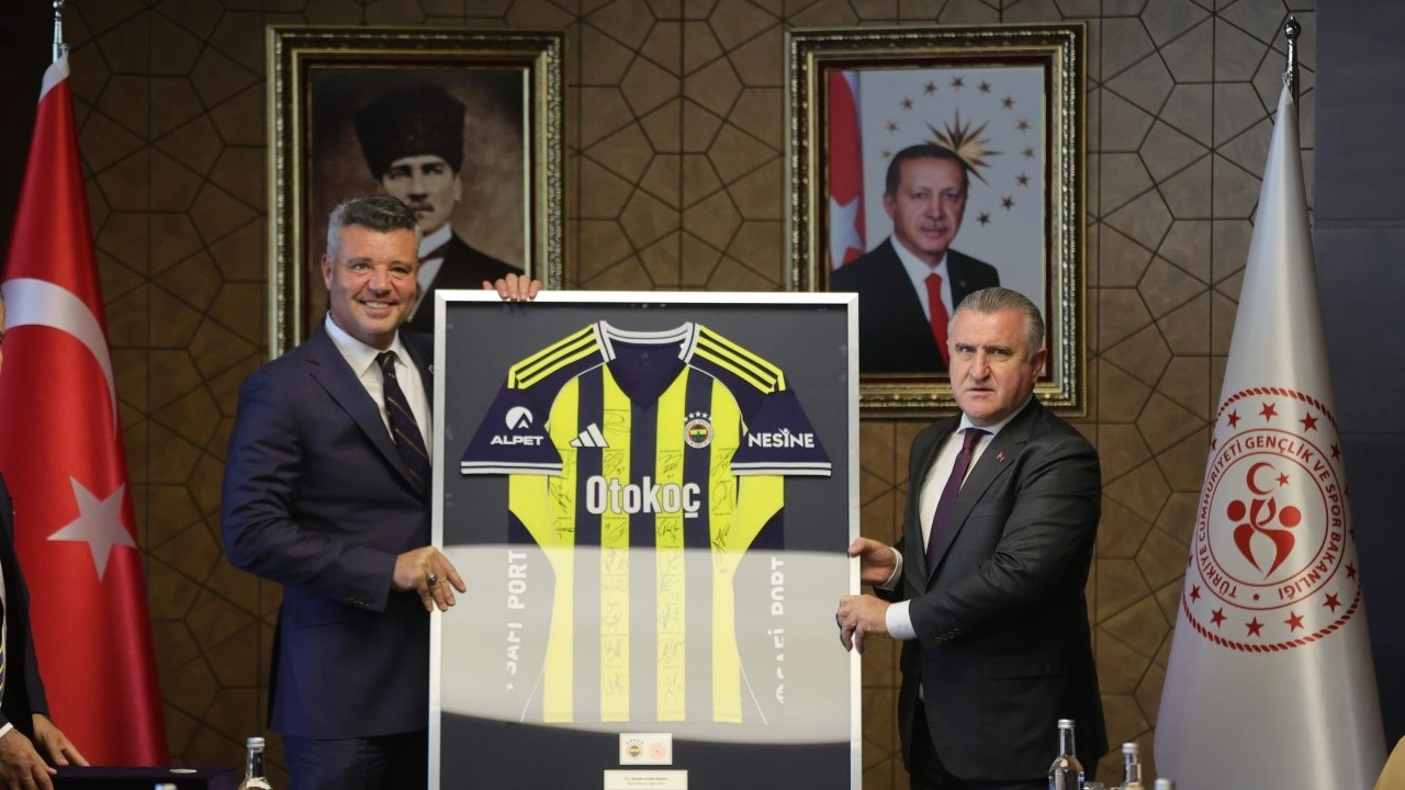 Foto - Fenerbahçe'den Ankara çıkarması: Bakan Osman Aşkın Bak'a ziyaret