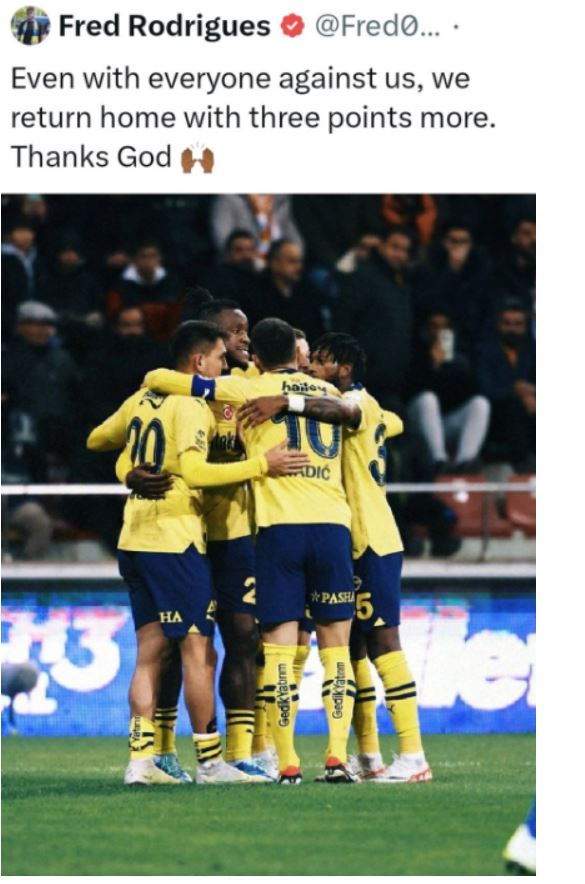 Foto - Fenerbahçeli Fred isyan etti: Herkes bize karşı