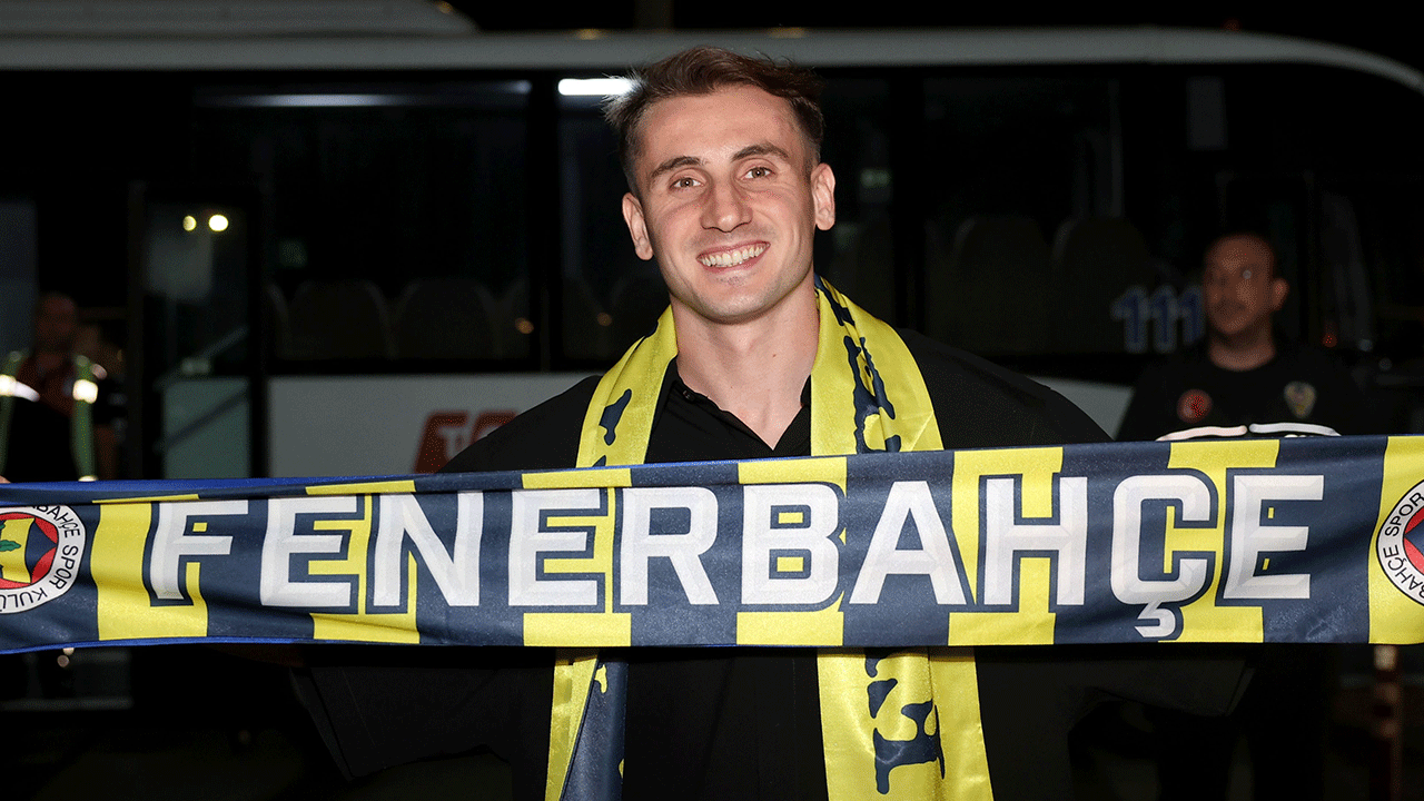 Fenerbahçeli Kerem Aktürkoğlu İstanbul'da