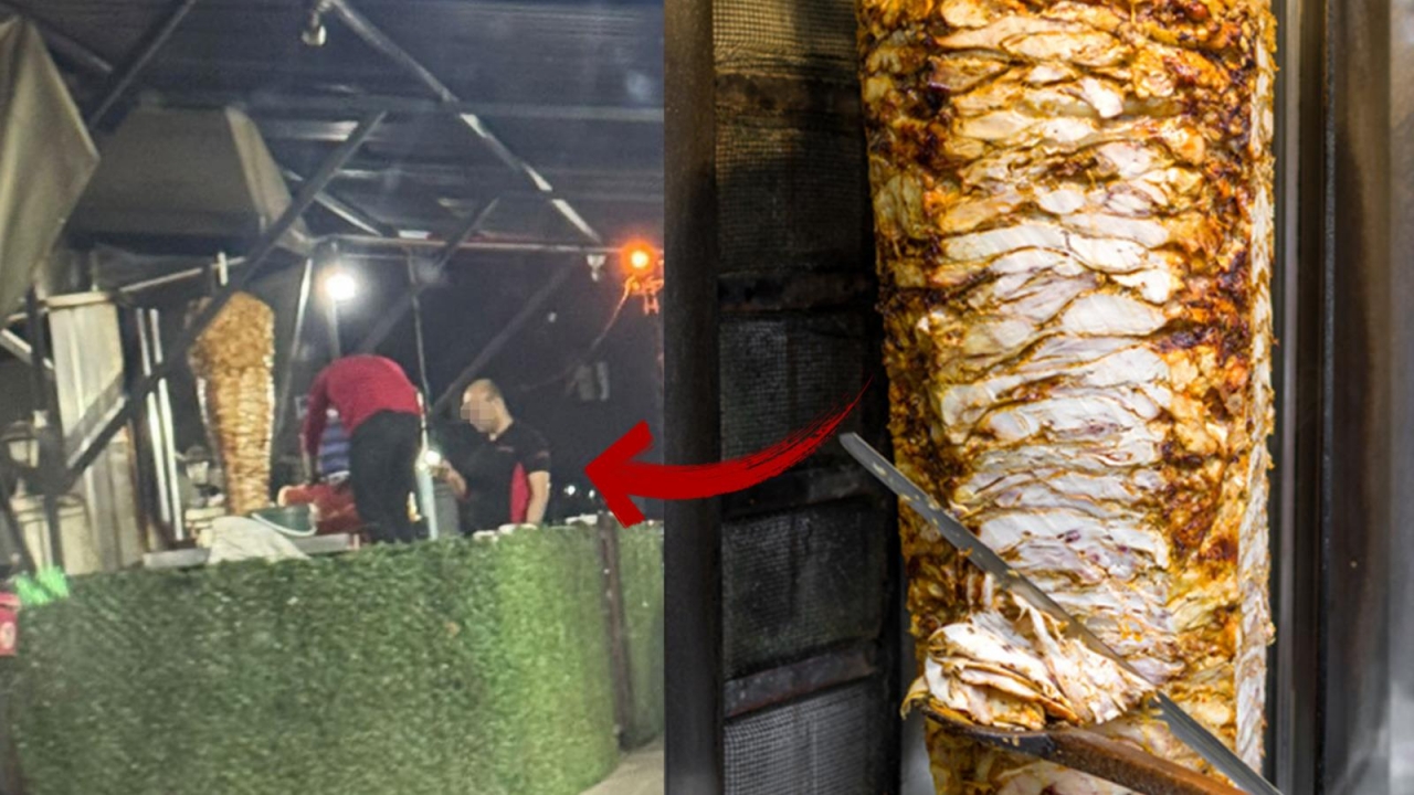 Fenomen dönercide skandal görüntü! Bu nasıl bir rezalet böyle