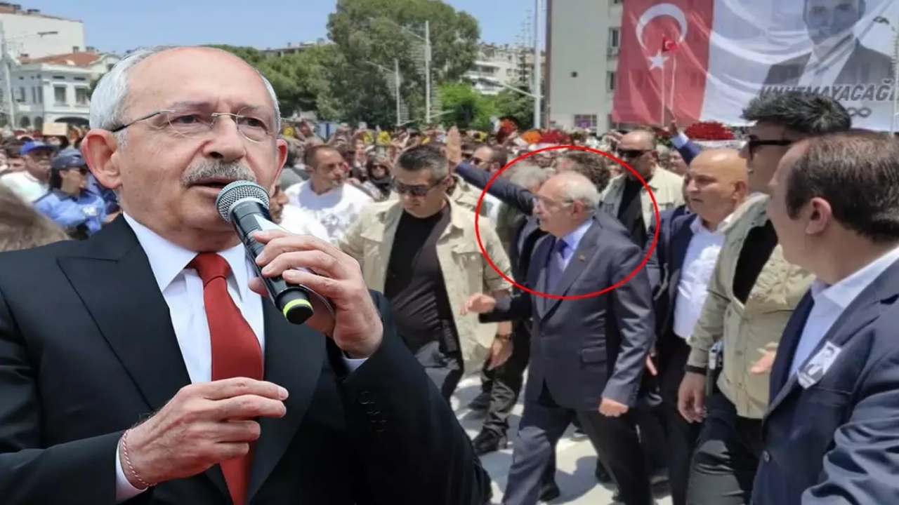 Ferdi Zeyrek’in cenaze töreninin önüne geçen görüntü! Kılıçdaroğlu’na cenazede bakın ne yaptılar 