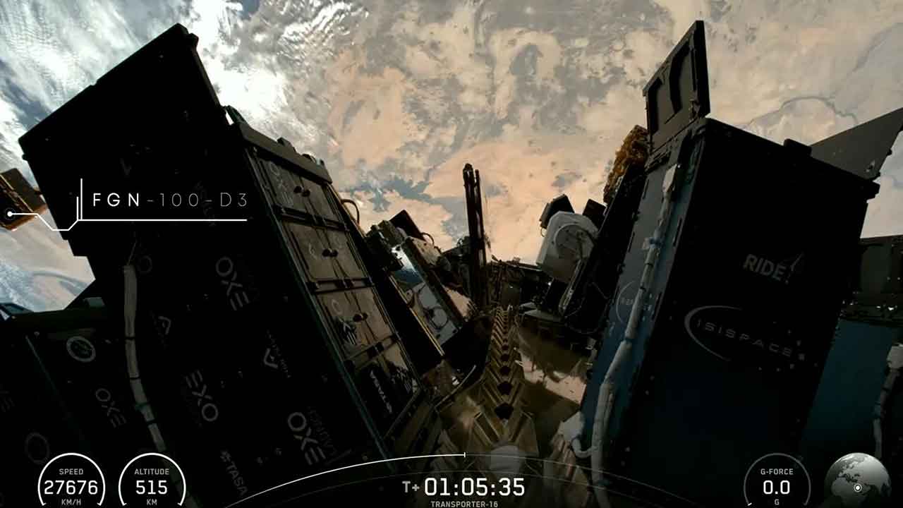 Fergani'nin beşinci uydusu uzayda!