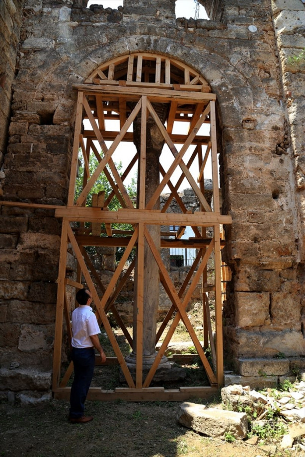 Foto - Fethin sembolü restore ediliyor