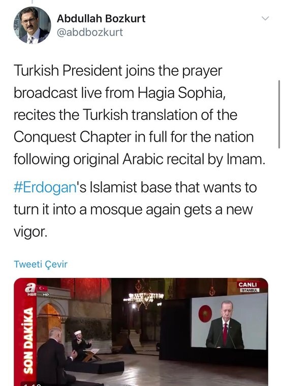 Foto - Fetih Suresi'nden rahatsız olan FETÖ’den görülmemiş hainlik!