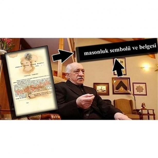Foto - FETÖ masonik bir organizasyon mu? İşte kanıtlar...