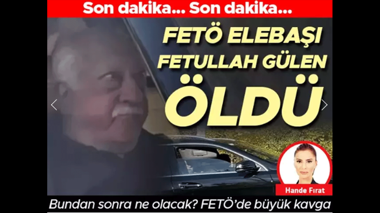 Foto - Fetö’yü cehenneme böyle gönderdiler! Ölüm haberini hangi gazete nasıl gördü?