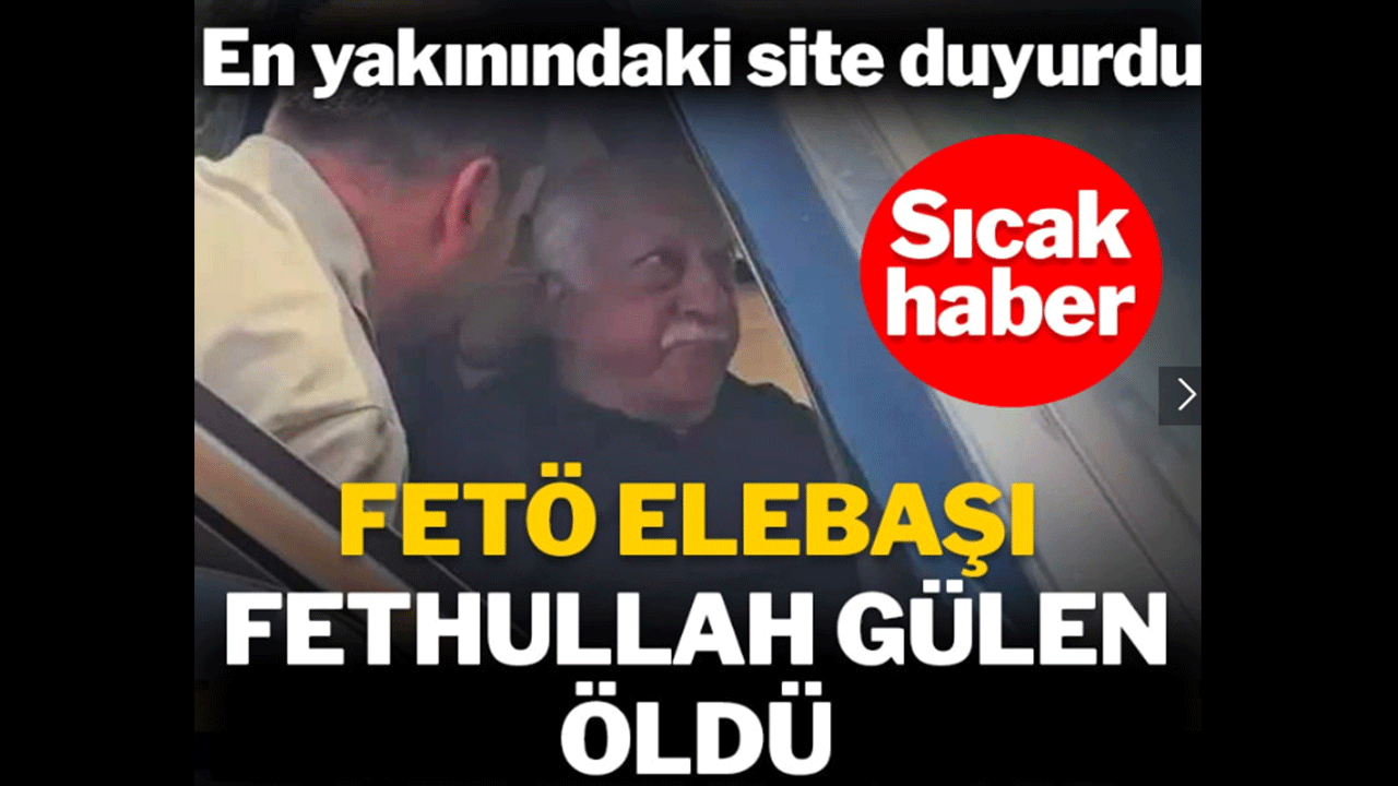 Foto - Fetö’yü cehenneme böyle gönderdiler! Ölüm haberini hangi gazete nasıl gördü?