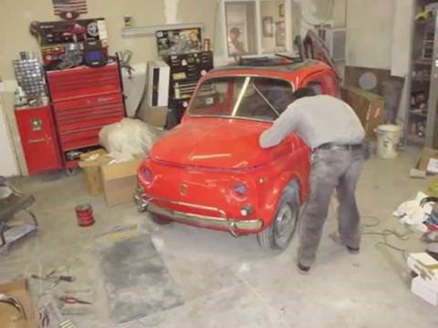 Foto - Fiat 500'ü yeniden bakın nasıl yaptı