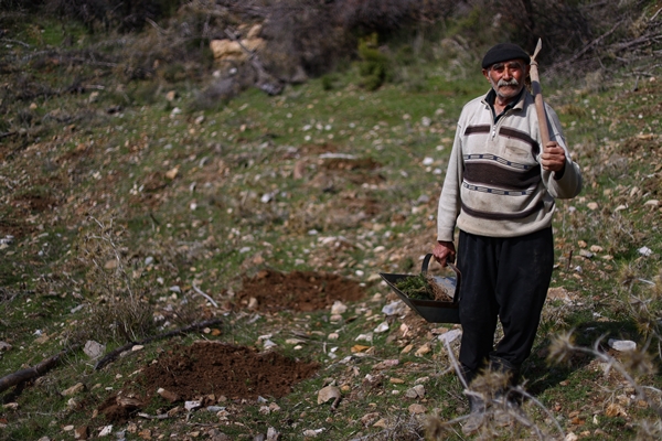 Foto - "Fidan dede" 35 yılda yüzbinlerce fidanı toprakla buluşturdu