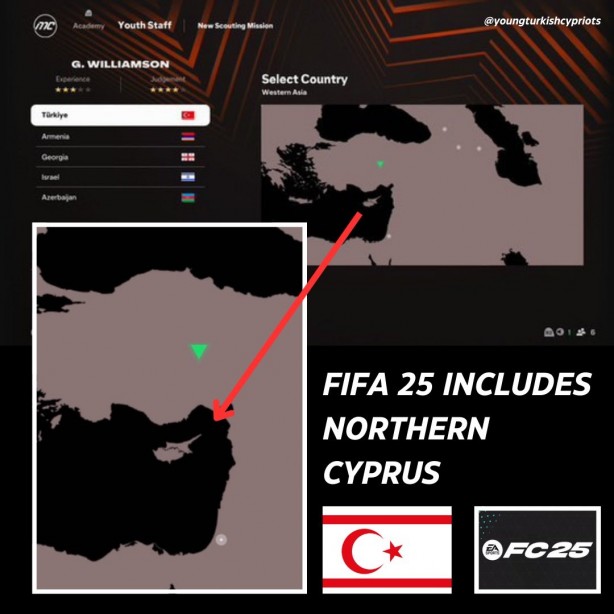 FIFA 25'te KKTC sürprizi
