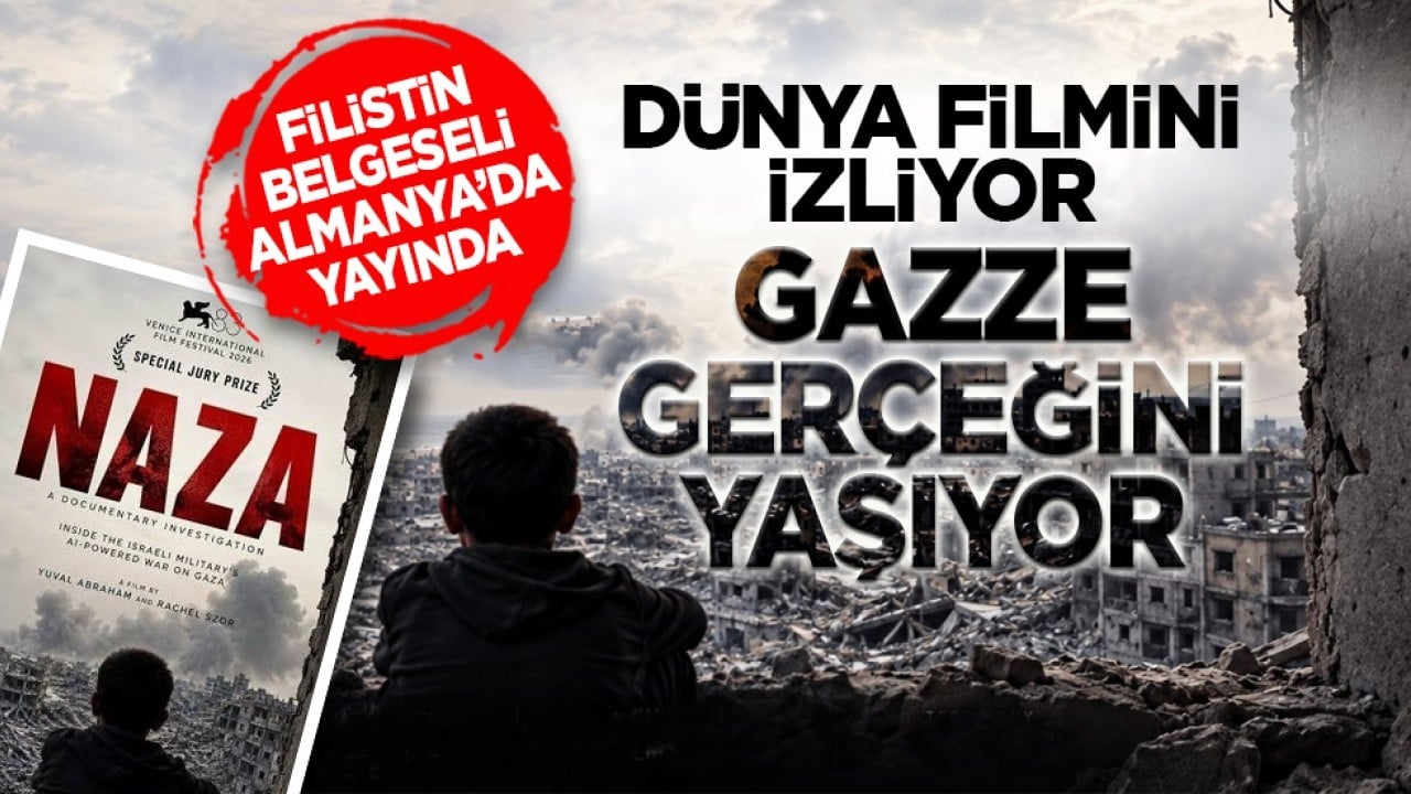 Filistin belgeseli Almanya’da yayında: Dünya filmini izliyor Gazze gerçeğini yaşıyor