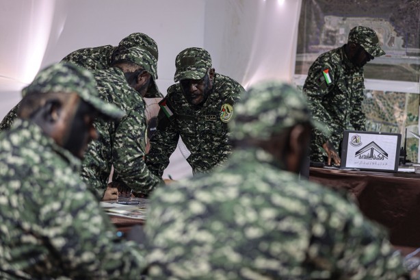 Foto - Filistin'deki askeri gruplar harekete geçti! Filistin'den son dakika görüntüleri!