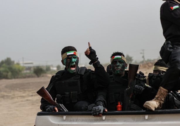 Foto - Filistin'deki askeri gruplar harekete geçti! Filistin'den son dakika görüntüleri!