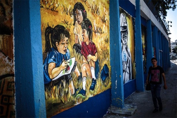 Foto - Filistin'de sokak sanatı