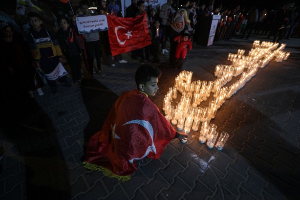 Foto - Filistinli çocuklardan duygulandıran Türkiye etkinliği