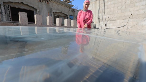Foto - Filistinli mühendisten bombaların altında tarihi buluş! 'Helal olsun sana' dedirtti