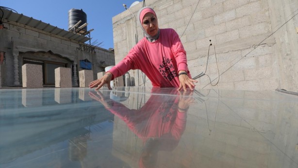 Foto - Filistinli mühendisten bombaların altında tarihi buluş! 'Helal olsun sana' dedirtti