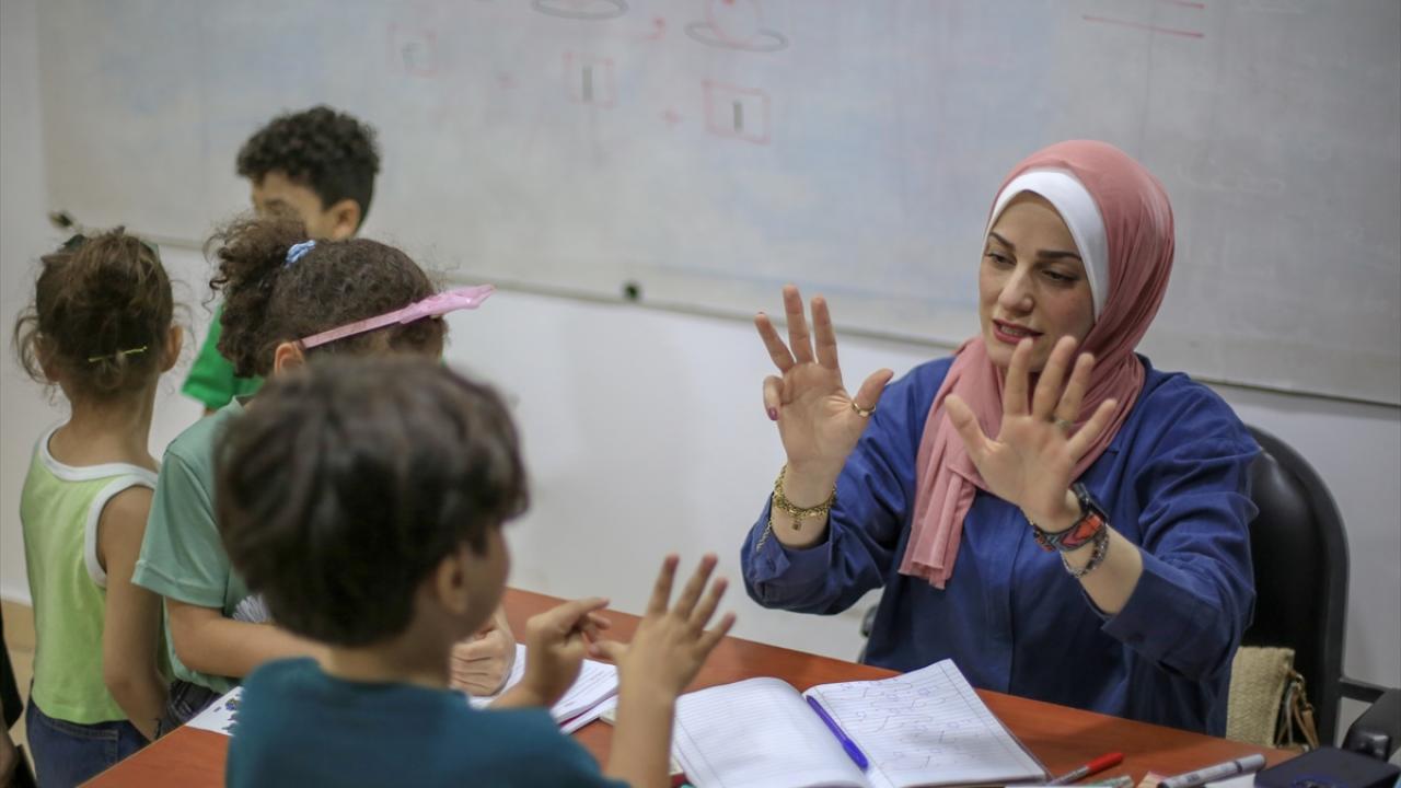 Foto - Filistinli öğretmen Gazze aşkını Mısır'a taşıdı