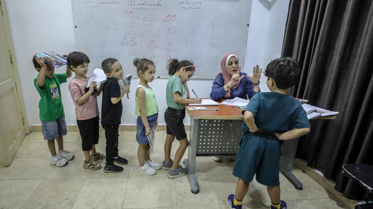 Foto - Filistinli öğretmen Gazze aşkını Mısır'a taşıdı