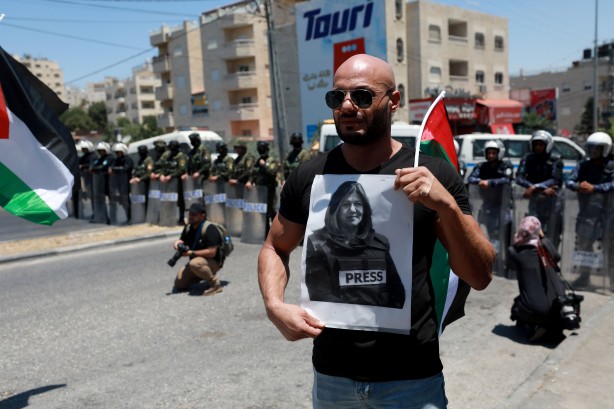 Foto - Filistinliler, ABD Başkanı Biden'ı protesto etti