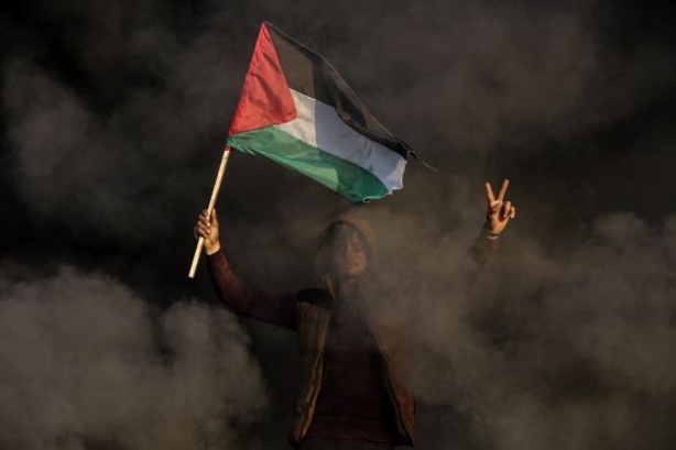 Foto - Filistinliler sokağa indi!