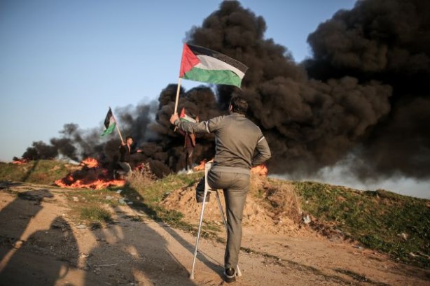 Foto - Filistinliler sokağa indi!