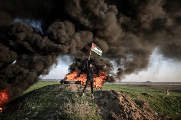 Foto - Filistinliler sokağa indi!