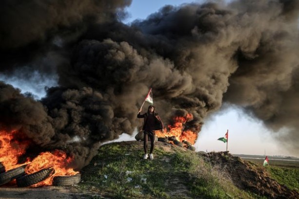 Foto - Filistinliler sokağa indi!