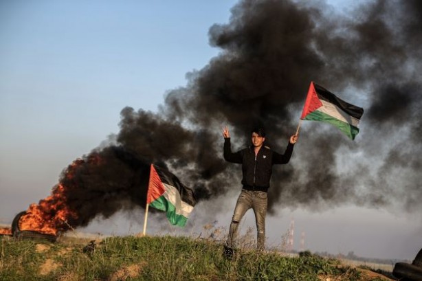 Foto - Filistinliler sokağa indi!