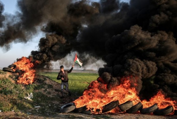 Foto - Filistinliler sokağa indi!