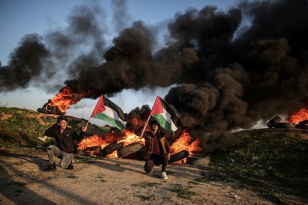 Foto - Filistinliler sokağa indi!