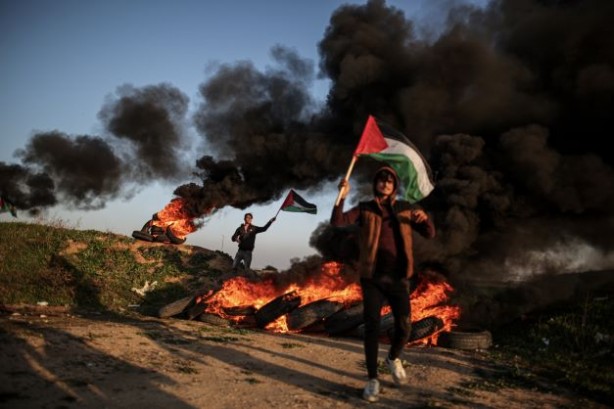 Foto - Filistinliler sokağa indi!