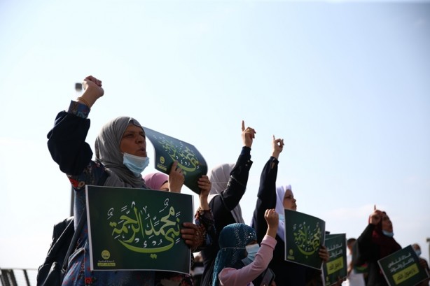 Foto - Filistinlilerden büyük protesto!