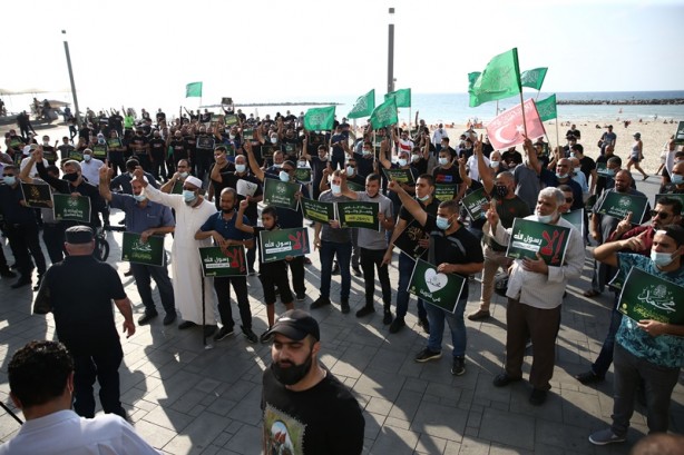 Foto - Filistinlilerden büyük protesto!