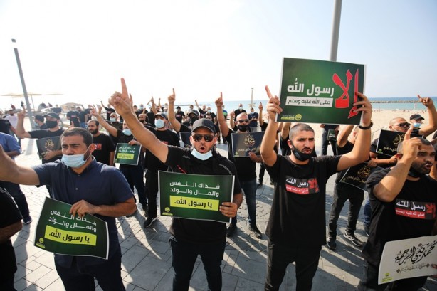Foto - Filistinlilerden büyük protesto!